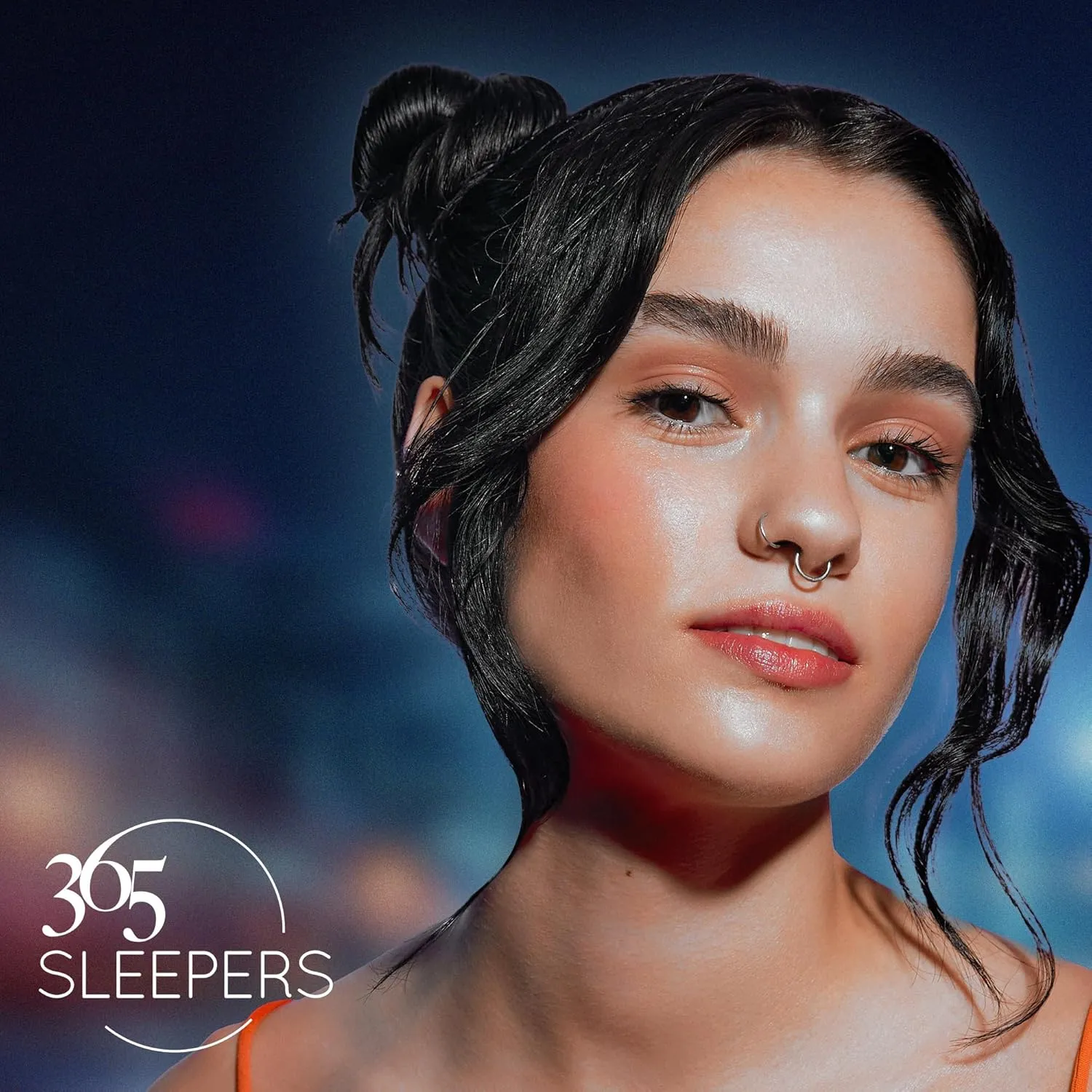 365 SLEEPERS Sterling Silver 8mm - 12mm Hinged Hoop Nose Helix Tragus Lip Ear Septum Ring Sleeper Earrings - Hand Made In Australia - Nickel Free Hypoallergenic