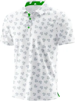 Askdeer Men's Golf Polo Shirts Short Sleeve Performance Dry Fit Polo Shirt Moisture Wicking Casual Golf Shirts