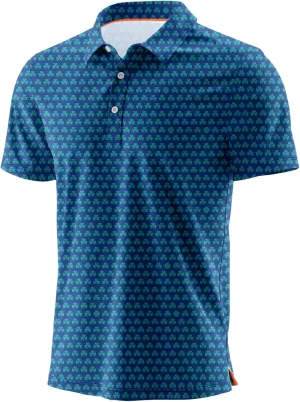 Askdeer Men's Golf Polo Shirts Short Sleeve Performance Dry Fit Polo Shirt Moisture Wicking Casual Golf Shirts