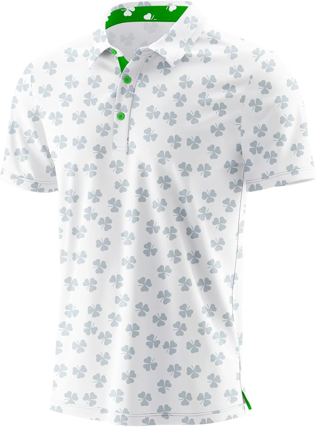 Askdeer Men's Golf Polo Shirts Short Sleeve Performance Dry Fit Polo Shirt Moisture Wicking Casual Golf Shirts