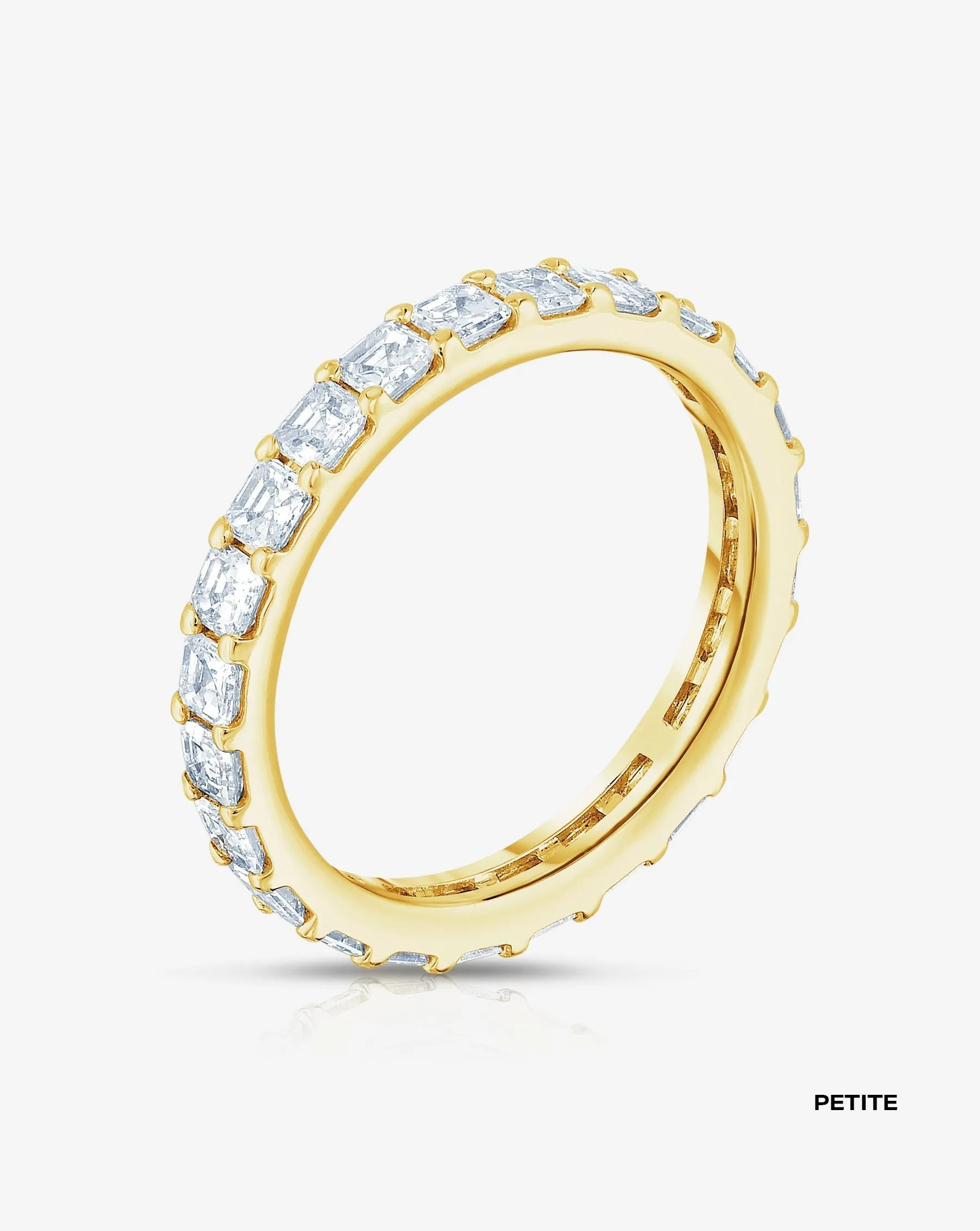 Asscher Diamond Eternity Band