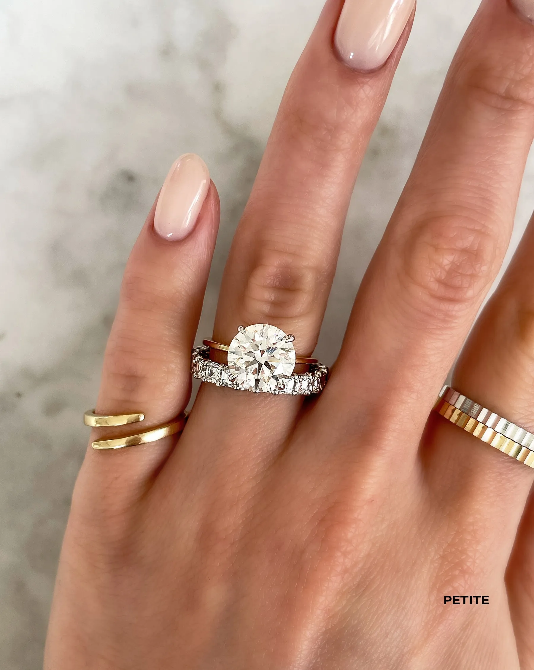 Asscher Diamond Eternity Band