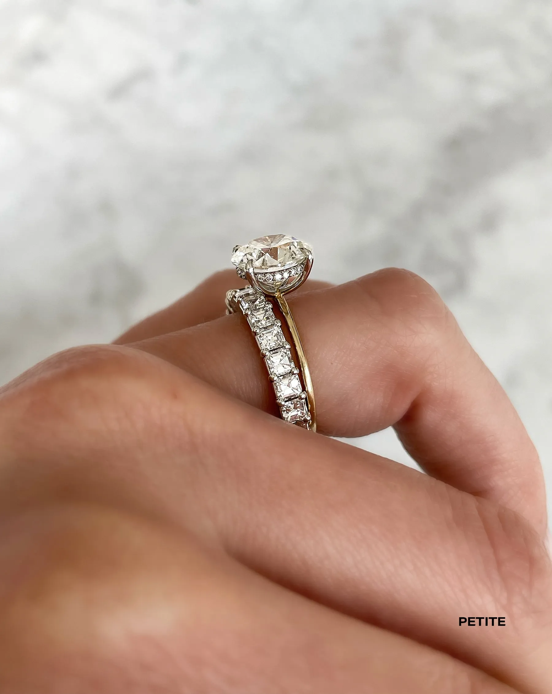 Asscher Diamond Eternity Band
