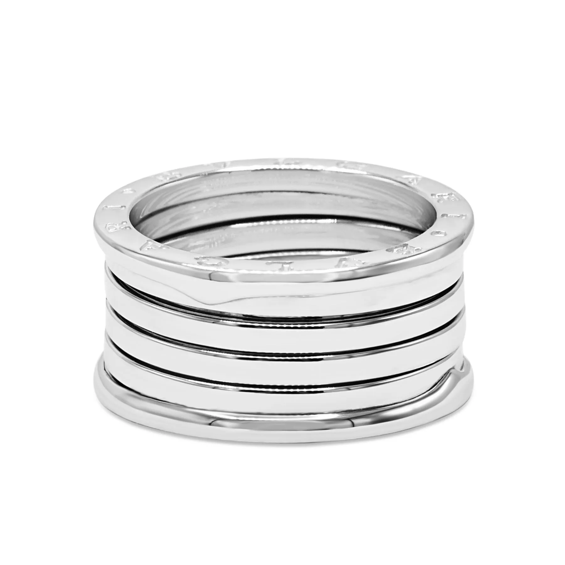Bvlgari B.Zero Four Band Ring - 18ct White Gold