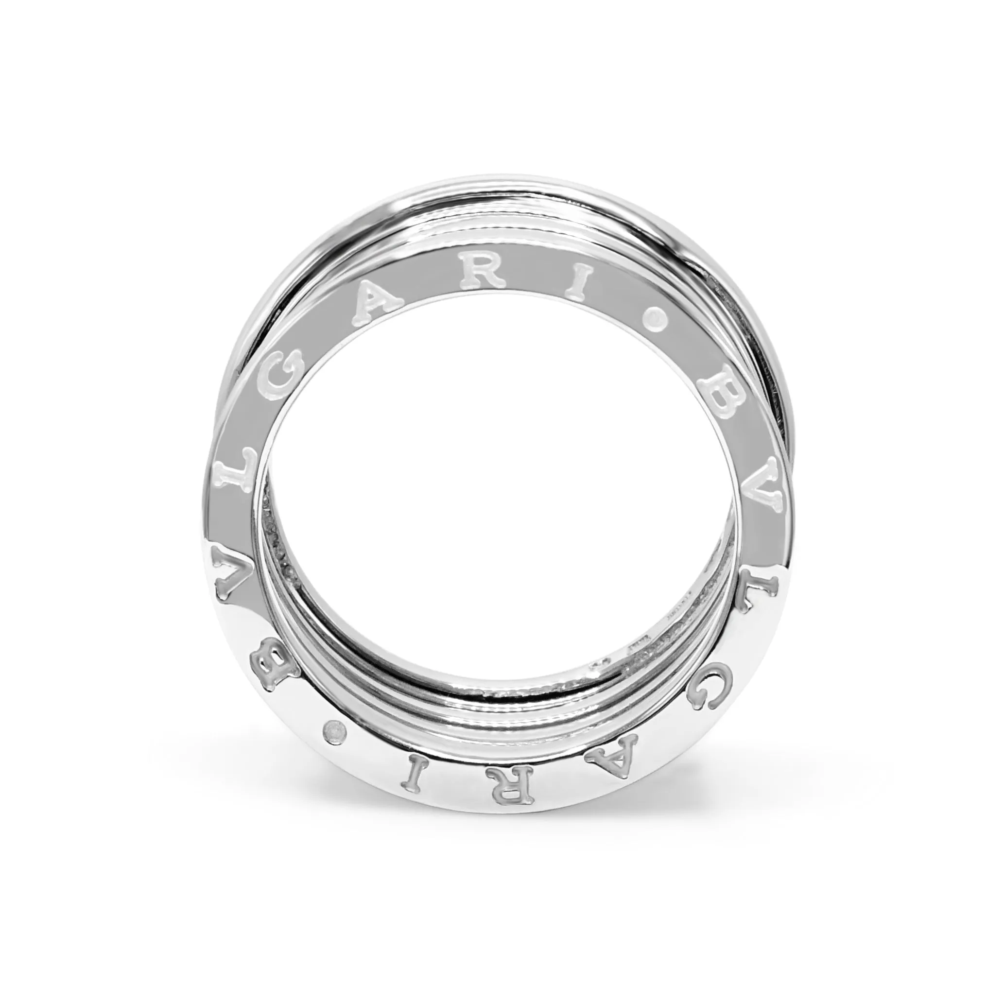 Bvlgari B.Zero Four Band Ring - 18ct White Gold