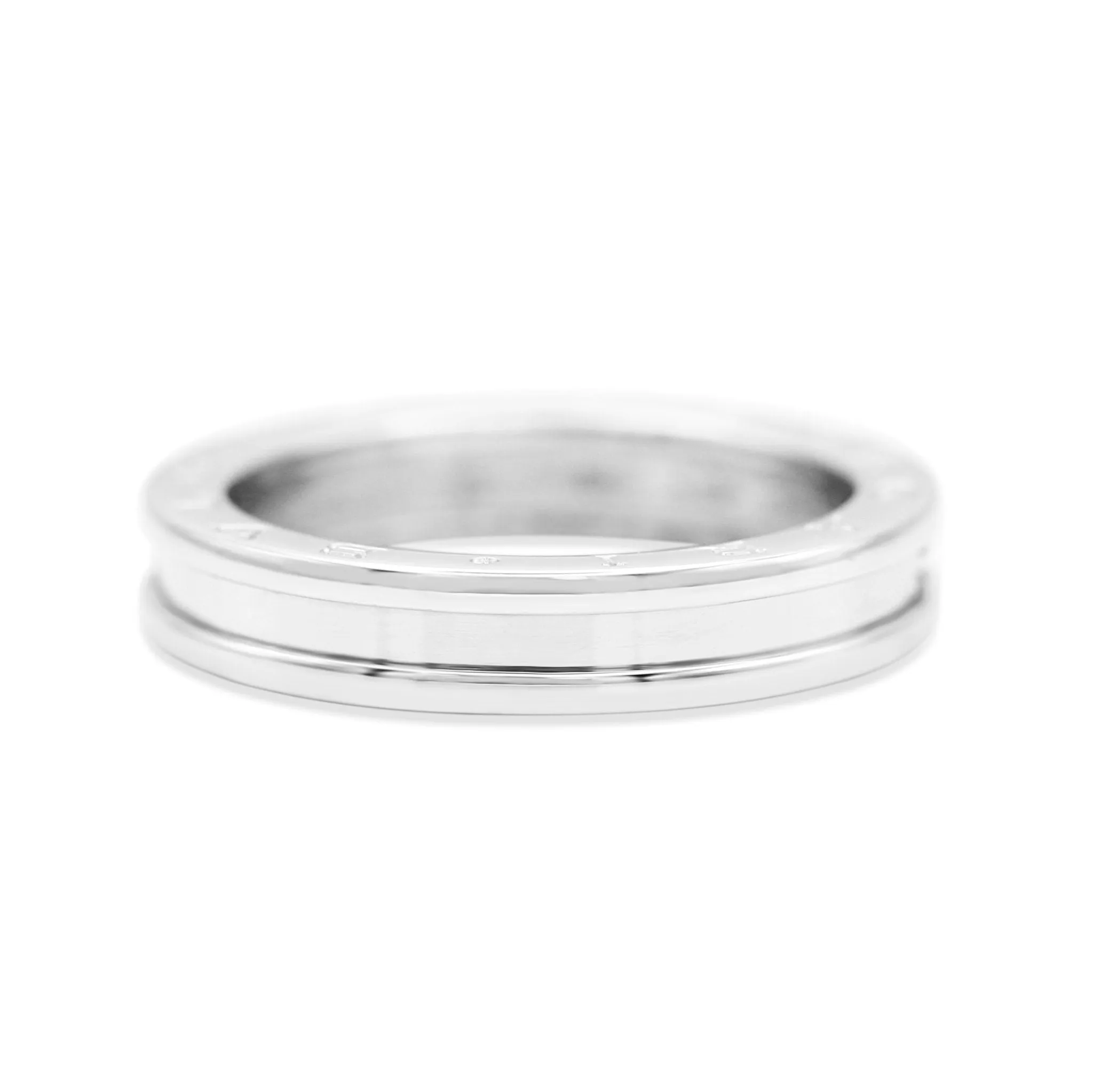 Bvlgari B.Zero1 One-Band Ring Size 64 - 18ct White Gold