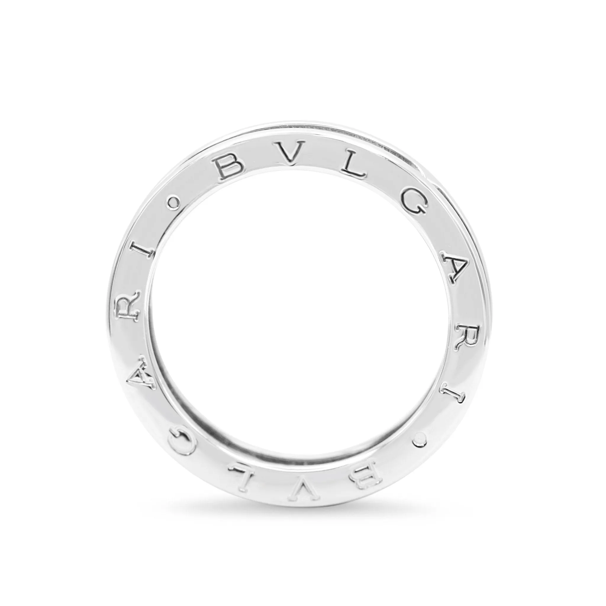 Bvlgari B.Zero1 One-Band Ring Size 64 - 18ct White Gold