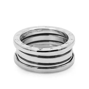 Bvlgari B.Zero1 Three Band Ring - White Gold