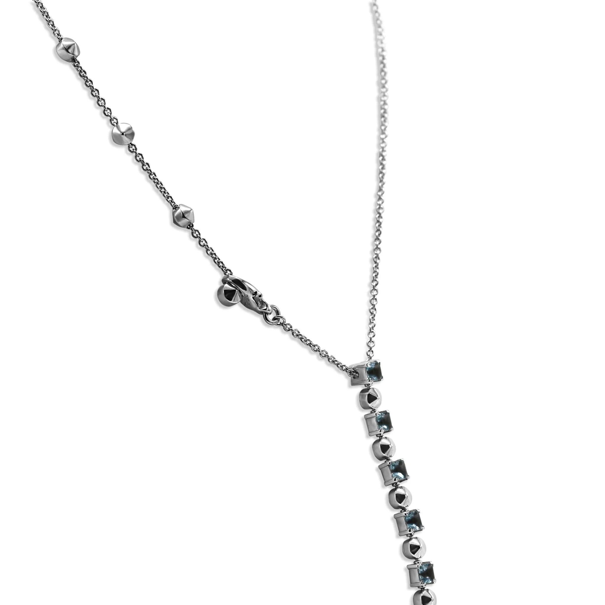 Bvlgari Lucea Blue Topaz & Diamond Necklace