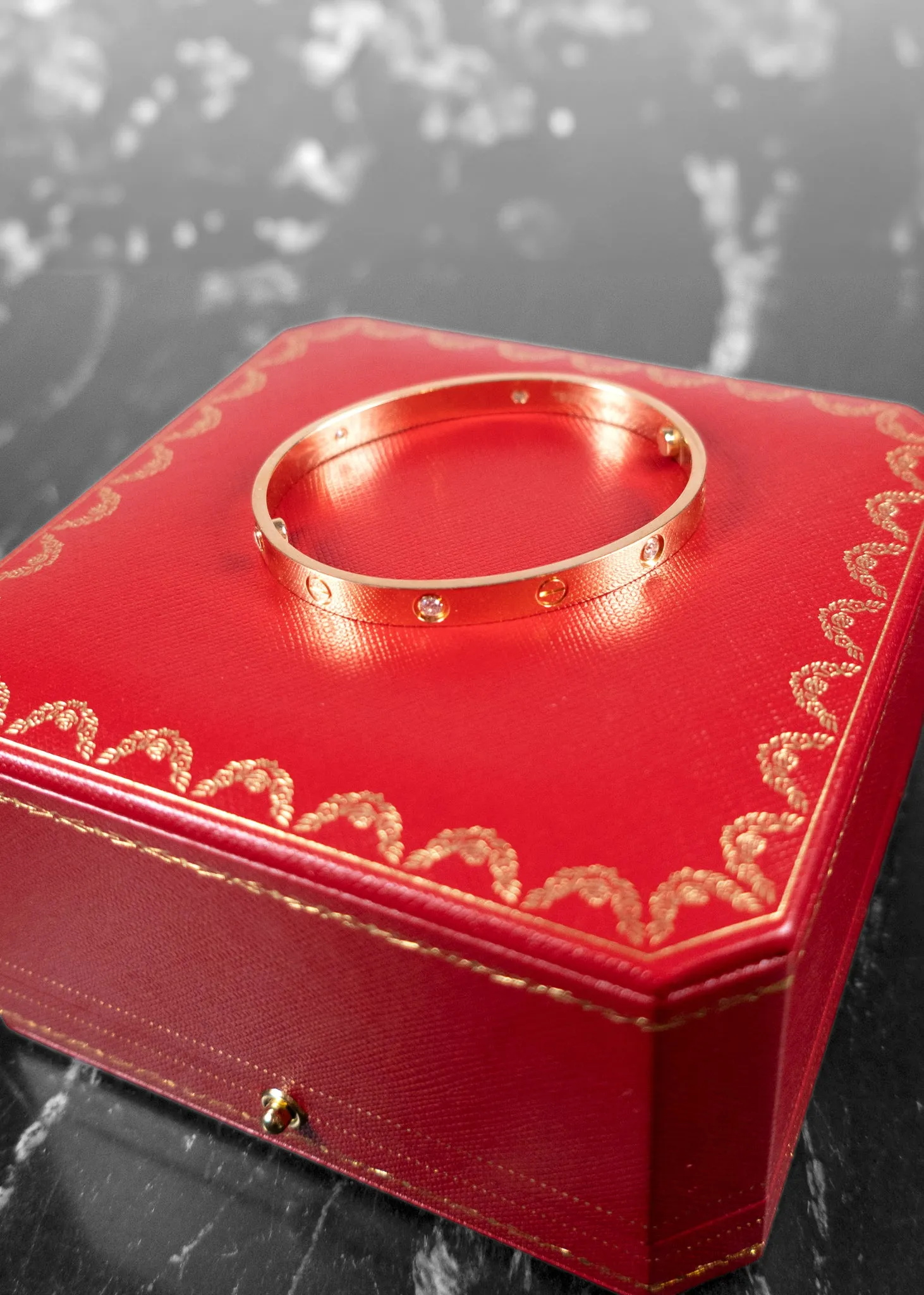 Cartier Love Bracelet 18K Rose Gold