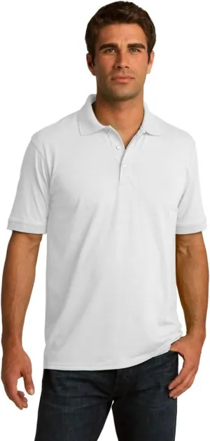 Clothe Co. Men's Big and Tall Polo Shirt, Men's Tall Polo Short Sleeve Performance Cotton Blend
