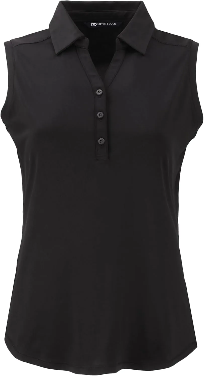 Cutter & Buck Forge Eco Stretch Recycled Womens Sleeveless Polo