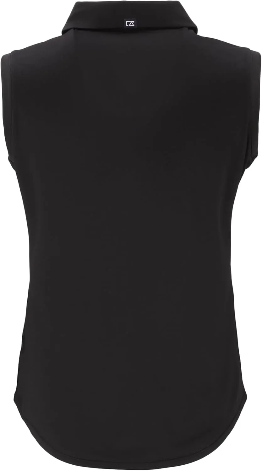 Cutter & Buck Forge Eco Stretch Recycled Womens Sleeveless Polo