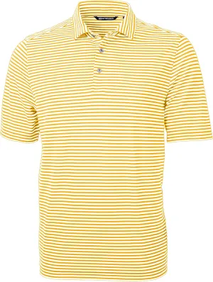 Cutter & Buck Virtue Eco Pique Stripe Recycled Mens Polo