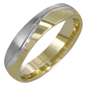 Men's Wedding Band In 14k Or 18k Gold
