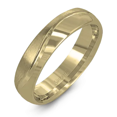 Men's Wedding Band In 14k Or 18k Gold