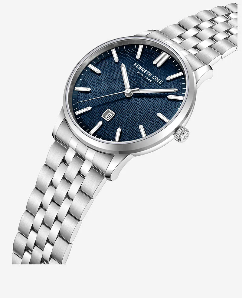 Modern Classic Stainless Steel Watch