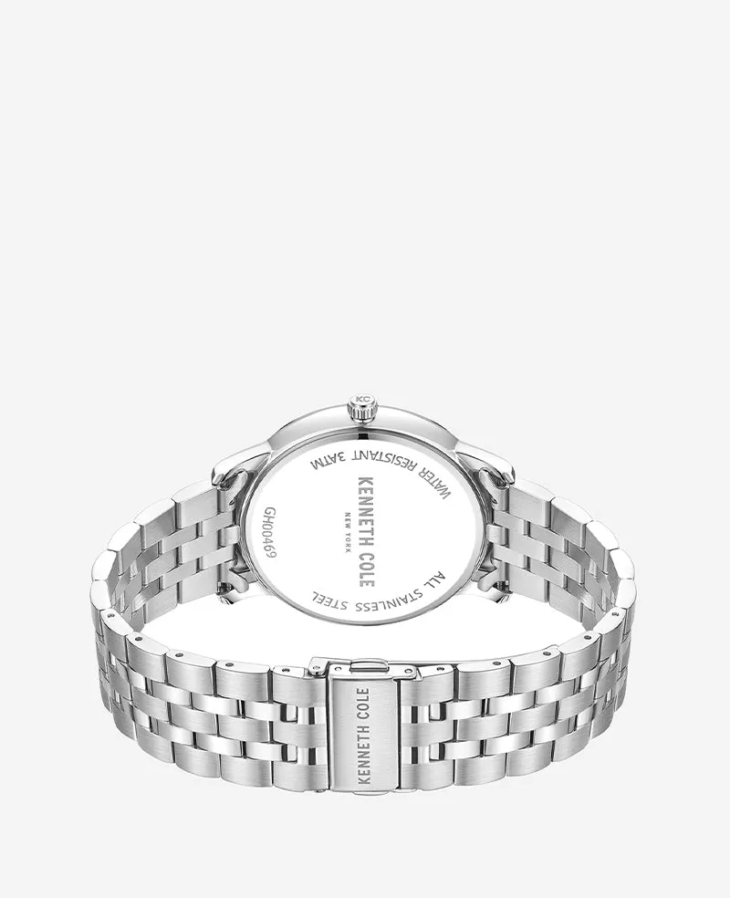 Modern Classic Stainless Steel Watch