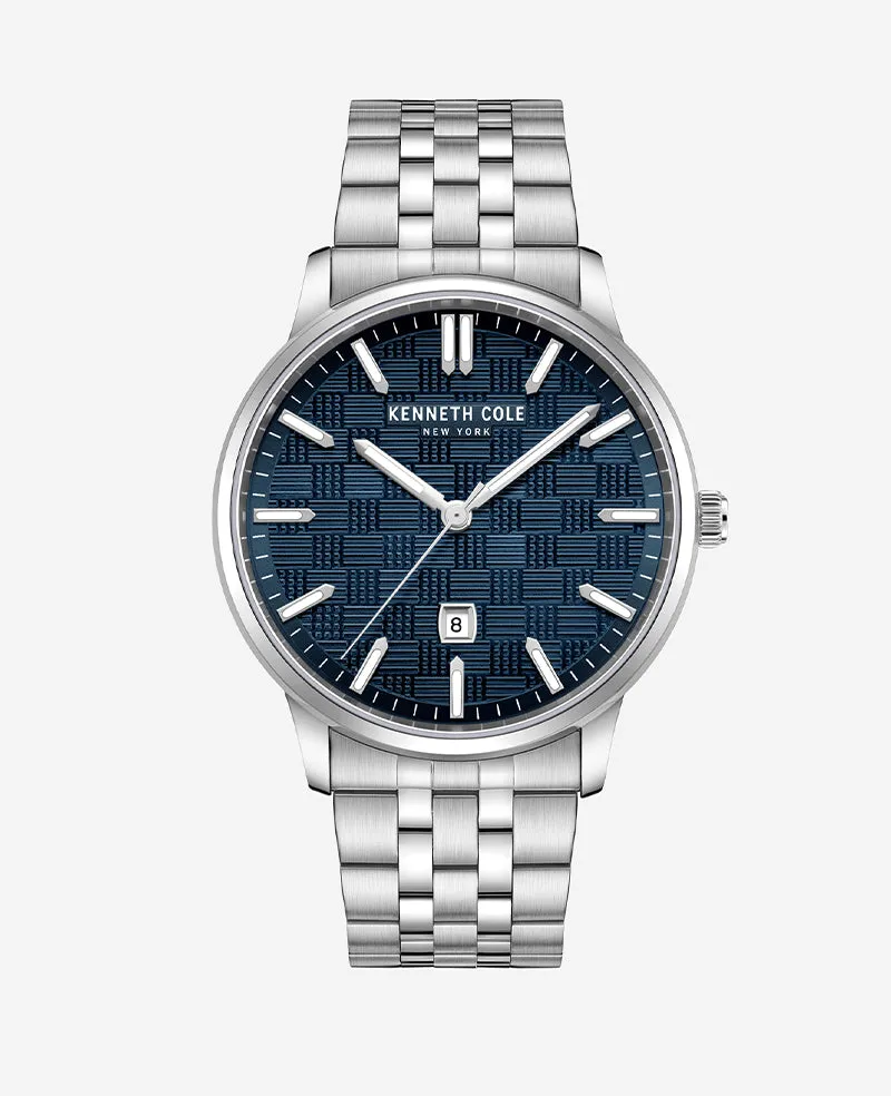 Modern Classic Stainless Steel Watch