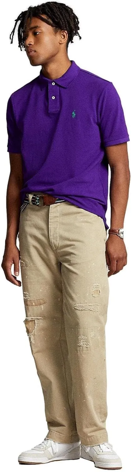 Polo Ralph Lauren Men's Custom Slim Fit Iconic Mesh Polo