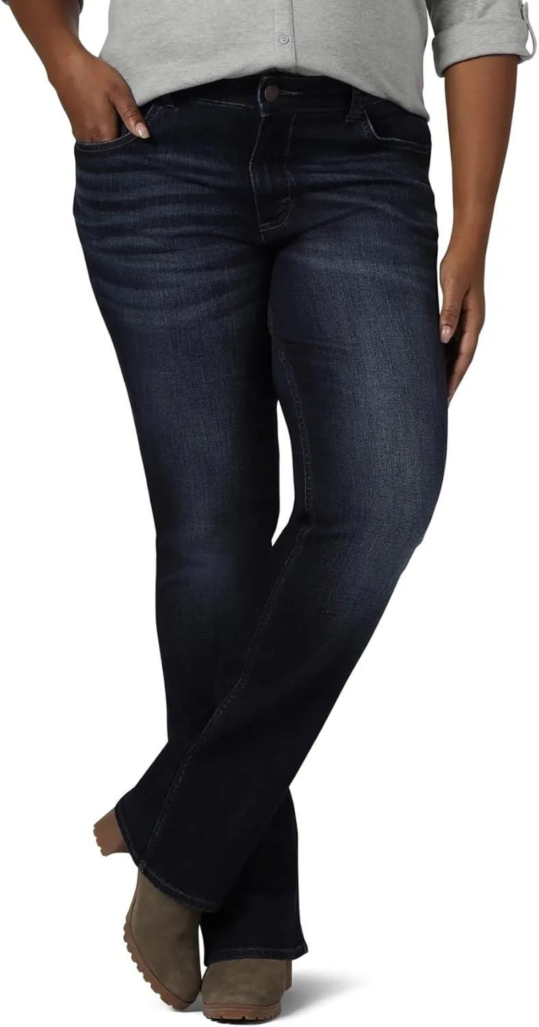 Riders by Lee Indigo Women's Midrise Bootcut Jean