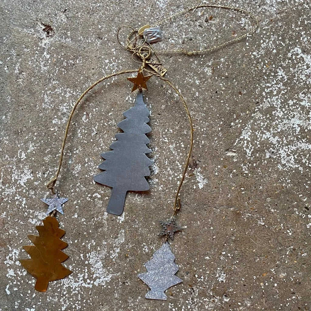 Three Trees Hanging Decoration - Walther & Co, Denmark