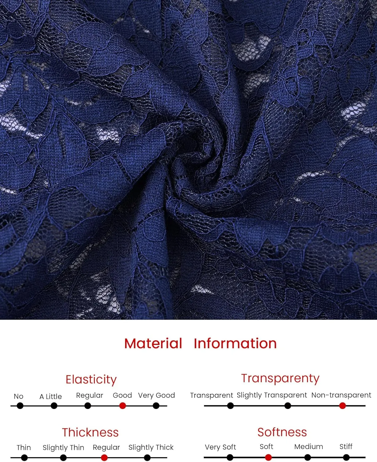 Women's Floral Lace Dress V Neck Long Sleeve Cocktail Wedding Bodycon Pencil Dresses